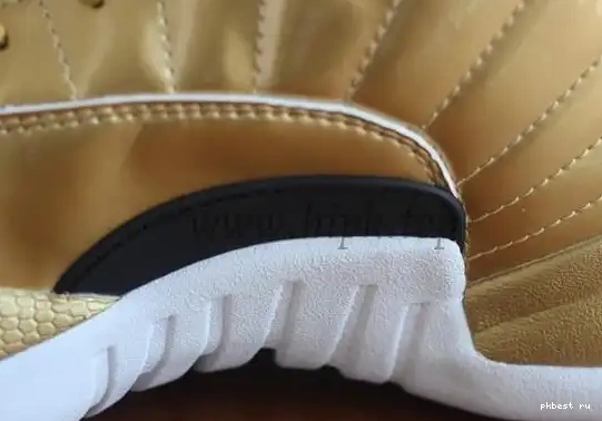 Authentic Air Gold 12 Jordan Pinnacle 0513